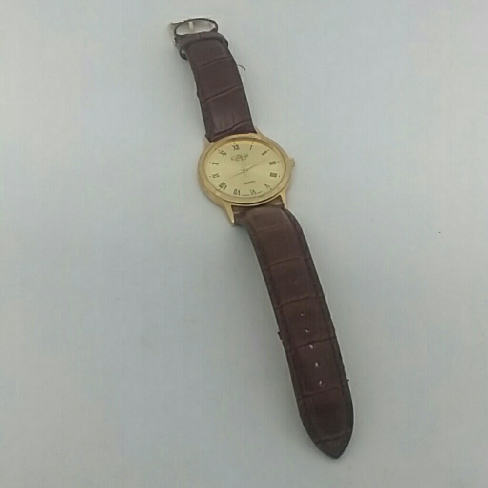 Element New York Gold-Tone Quartz Watch